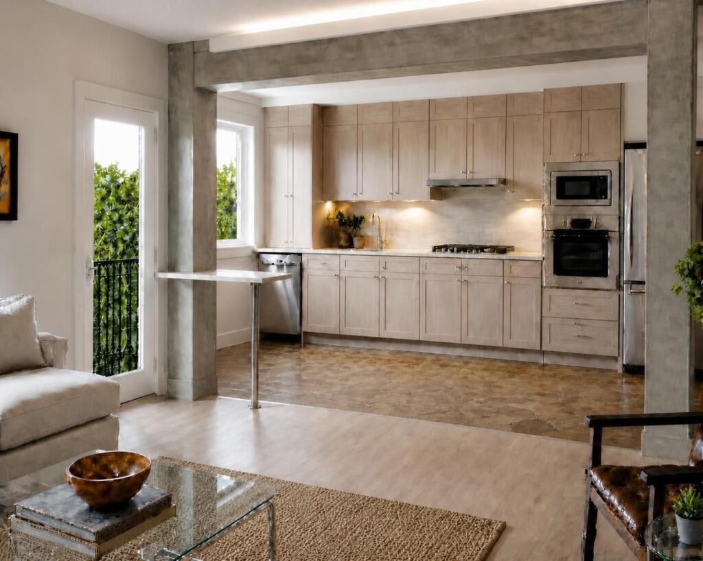 Interiors Aced Project Concrete Light Render